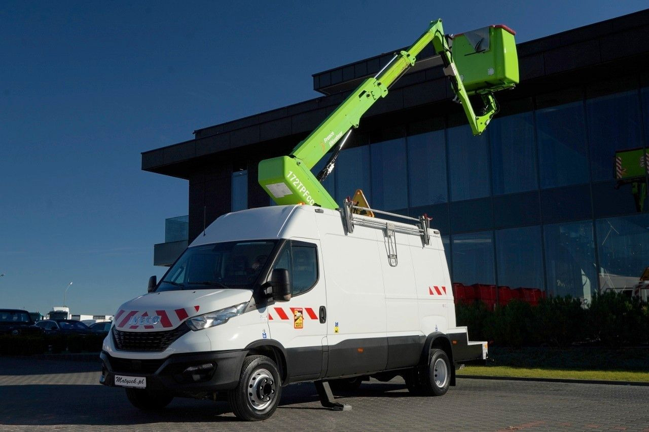 Iveco DAILY 70-180 / PODNOŚNIK KOSZOWY - 16 m / BLASZ - Emelőkosaras teherautó: 1 kép. Iveco DAILY 70-180 / PODNOŚNIK KOSZOWY - 16 m / BLASZ - Emelőkosaras teherautó: 1 kép.