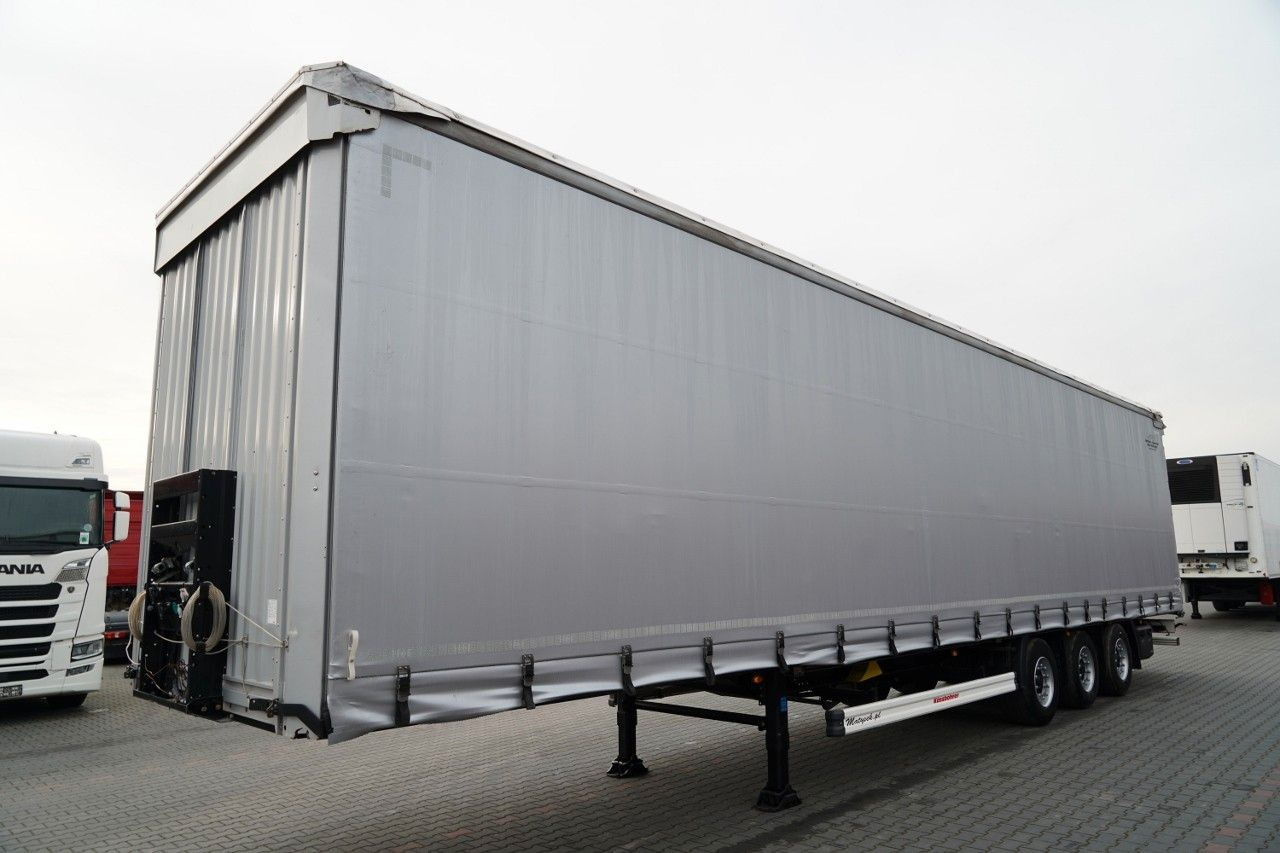 Kässbohrer FIRANKA / MEGA / DACH PODNOSZONY / LOW DECK / 20 - Ponyvás félpótkocsi: 4 kép. Kässbohrer FIRANKA / MEGA / DACH PODNOSZONY / LOW DECK / 20 - Ponyvás félpótkocsi: 4 kép.