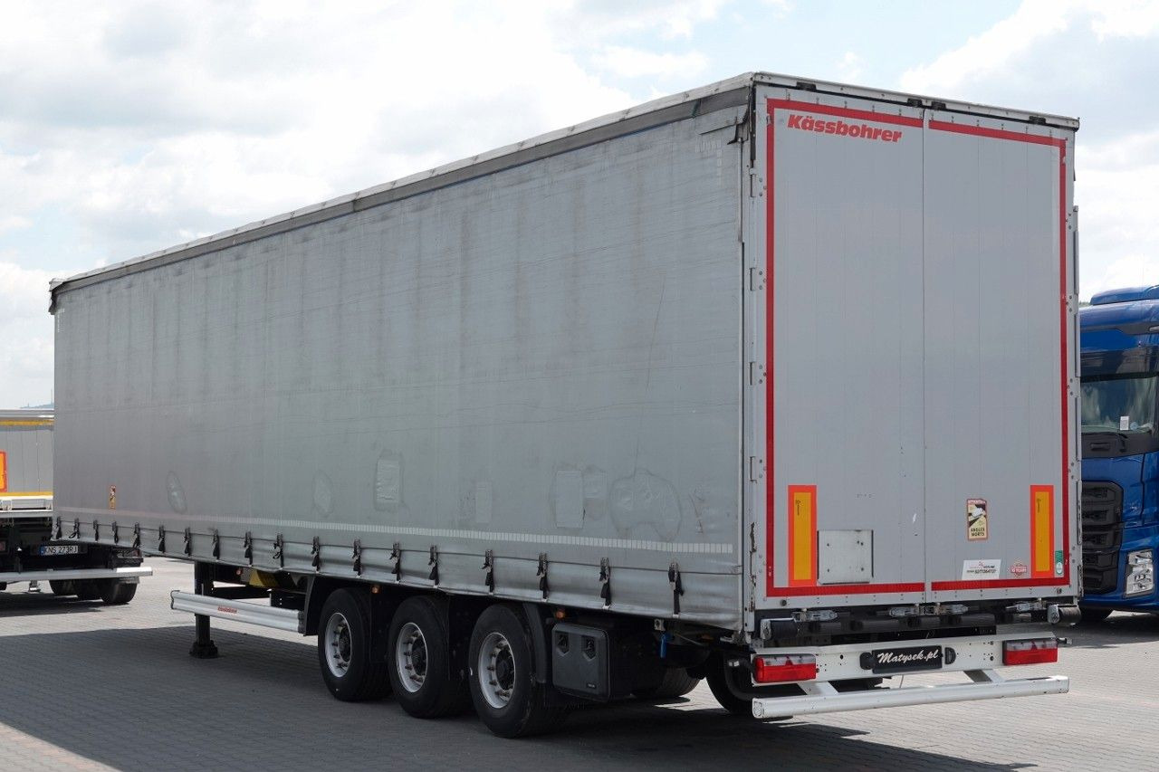 Kässbohrer FIRANKA / MEGA / LOW DECK / DACH PODNOSZONY / 2 - Ponyvás félpótkocsi: 3 kép. Kässbohrer FIRANKA / MEGA / LOW DECK / DACH PODNOSZONY / 2 - Ponyvás félpótkocsi: 3 kép.