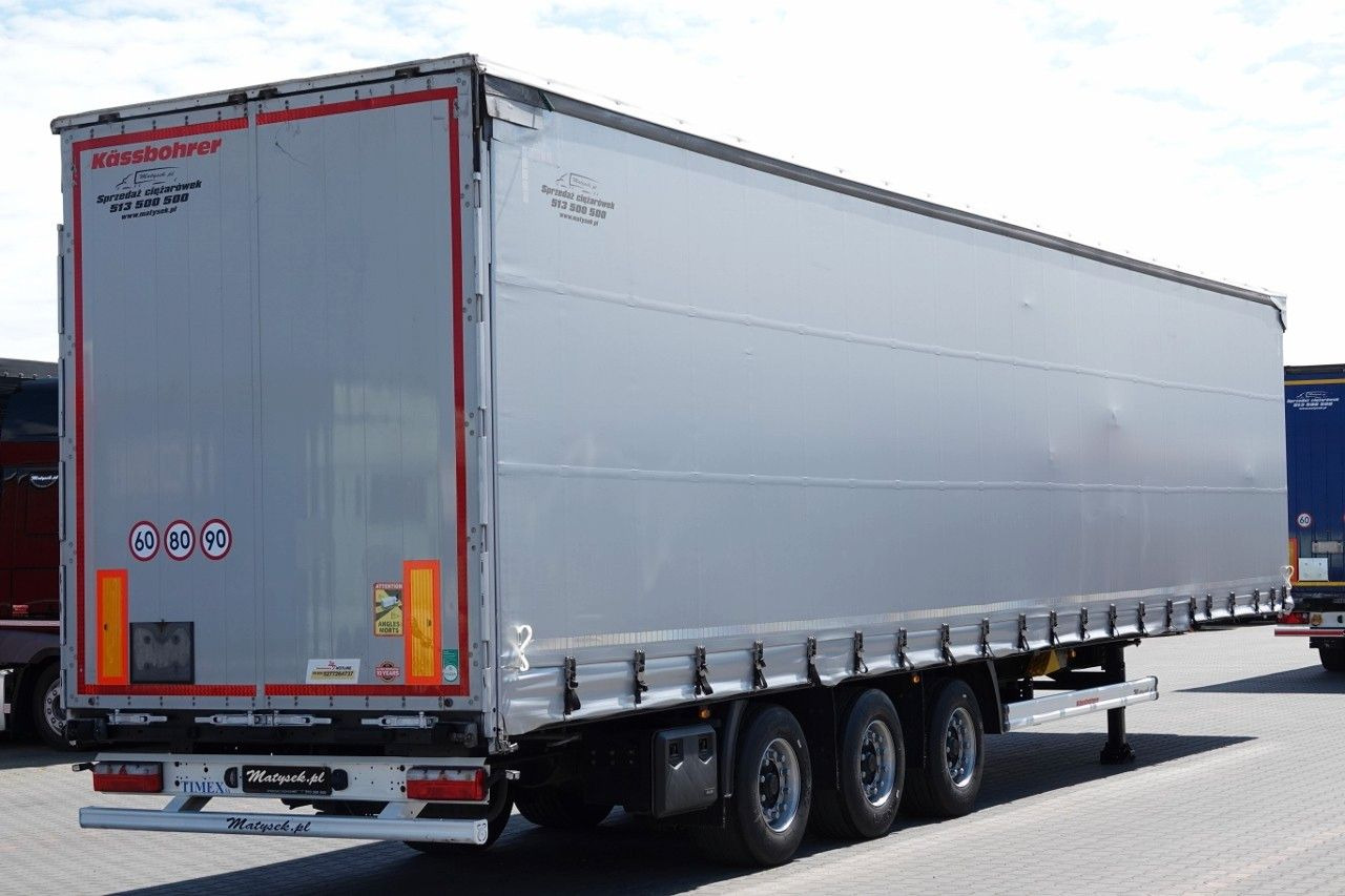 Kässbohrer FIRANKA / MEGA / LOW DECK / DACH PODNOSZONY / 2 - Ponyvás félpótkocsi: 4 kép. Kässbohrer FIRANKA / MEGA / LOW DECK / DACH PODNOSZONY / 2 - Ponyvás félpótkocsi: 4 kép.