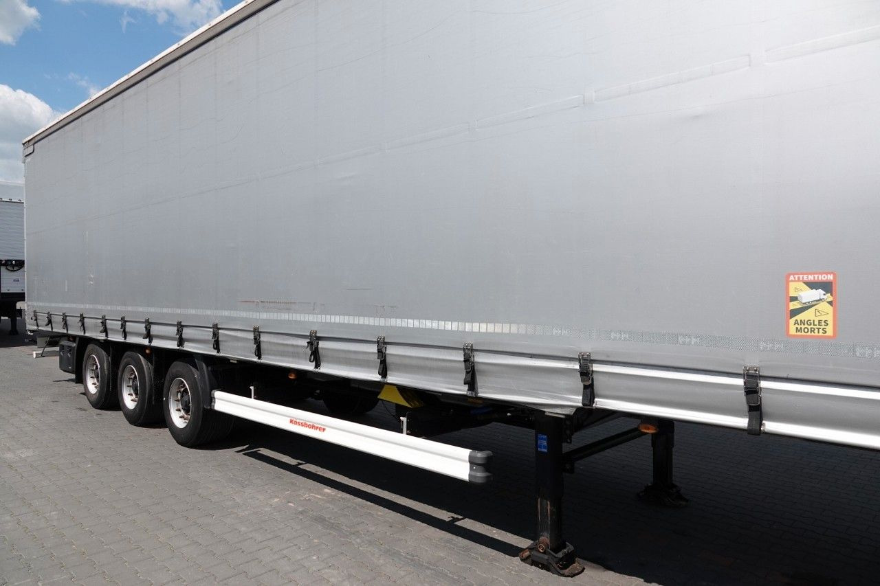 Kässbohrer FIRANKA / MEGA / LOW DECK / DACH PODNOSZONY / 2 - Ponyvás félpótkocsi: 5 kép. Kässbohrer FIRANKA / MEGA / LOW DECK / DACH PODNOSZONY / 2 - Ponyvás félpótkocsi: 5 kép.