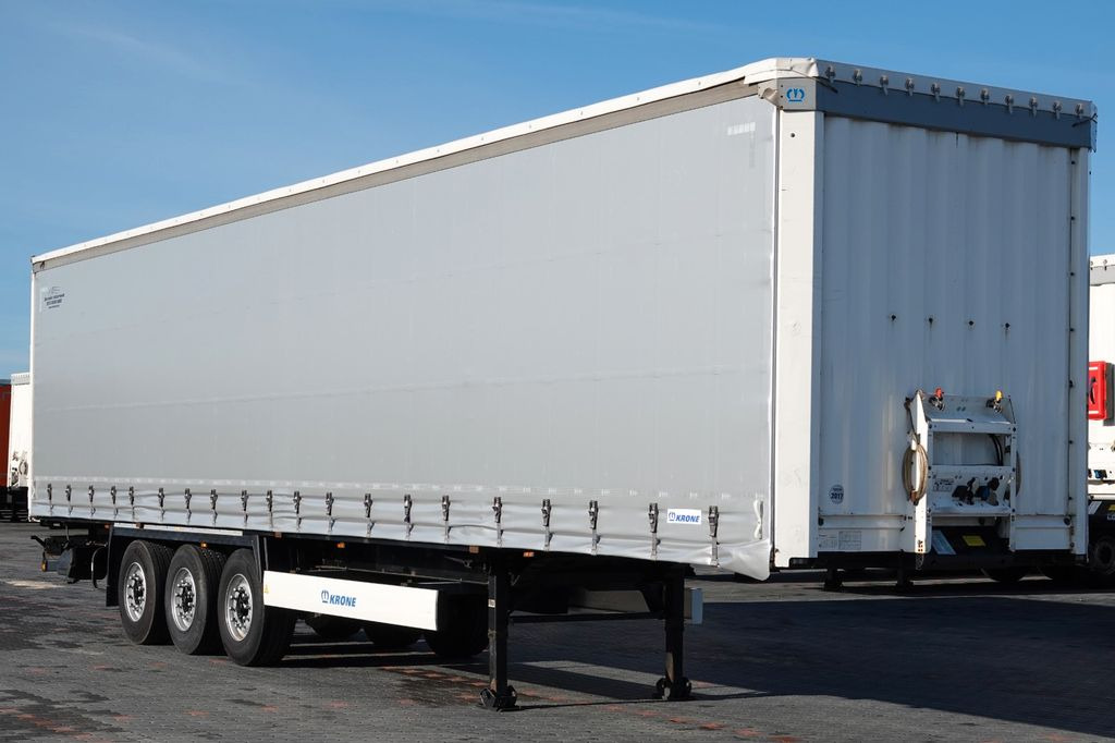 Krone FIRANKA / 2017 ROK / STANDARD / OŚ PODNISZONA Krone FIRANKA / 2017 ROK / STANDARD / OŚ PODNISZONA - Ponyvás félpótkocsi: 5 kép. Krone FIRANKA / 2017 ROK / STANDARD / OŚ PODNISZONA Krone FIRANKA / 2017 ROK / STANDARD / OŚ PODNISZONA - Ponyvás félpótkocsi: 5 kép.