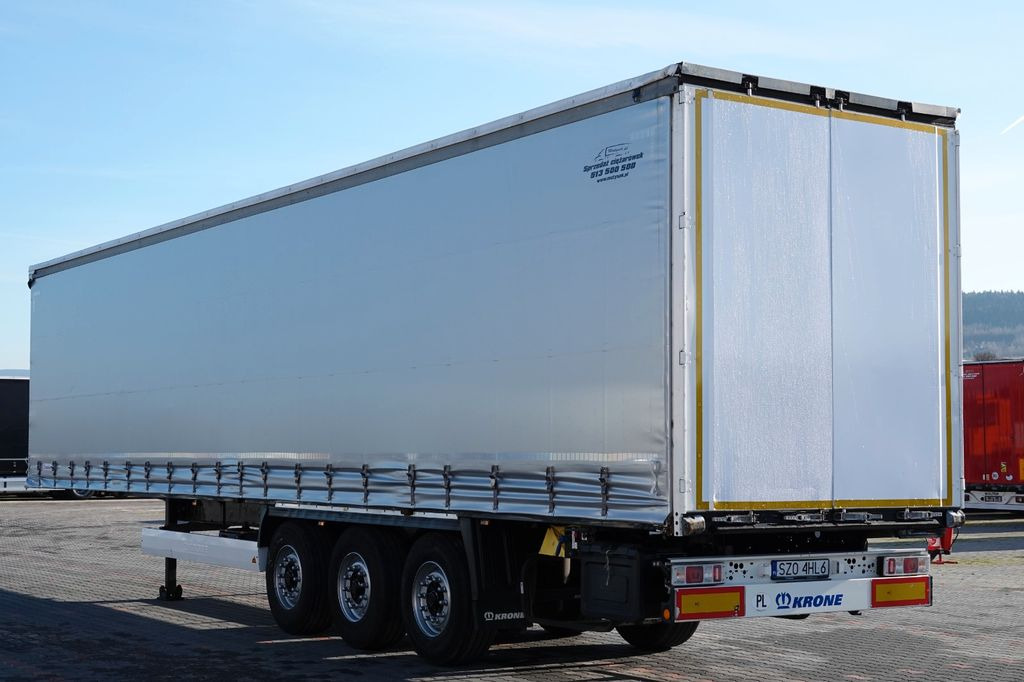 Krone FIRANKA / 2017 ROK / STANDARD / OŚ PODNISZONA Krone FIRANKA / 2017 ROK / STANDARD / OŚ PODNISZONA - Ponyvás félpótkocsi: 2 kép. Krone FIRANKA / 2017 ROK / STANDARD / OŚ PODNISZONA Krone FIRANKA / 2017 ROK / STANDARD / OŚ PODNISZONA - Ponyvás félpótkocsi: 2 kép.