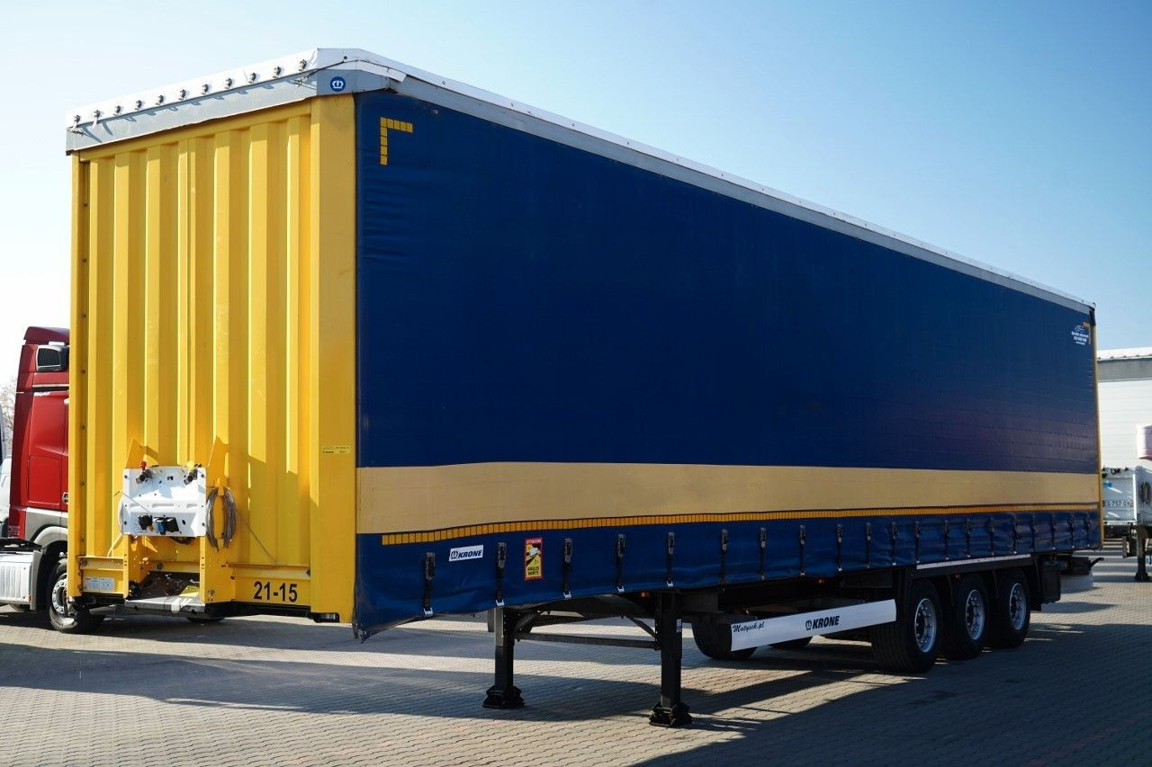 Krone FIRANKA / MEGA / DACH PODNOSZONY / LOW DECK - Ponyvás félpótkocsi: 3 kép. Krone FIRANKA / MEGA / DACH PODNOSZONY / LOW DECK - Ponyvás félpótkocsi: 3 kép.