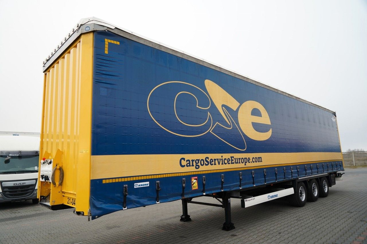 Krone FIRANKA / MEGA / DACH PODNOSZONY / LOW DECK / - Ponyvás félpótkocsi: 2 kép. Krone FIRANKA / MEGA / DACH PODNOSZONY / LOW DECK / - Ponyvás félpótkocsi: 2 kép.