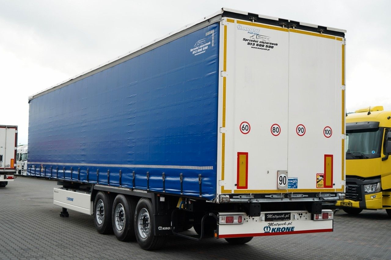 Krone FIRANKA / STANDARD / KOSZ NA PALETY / PLANDEKA - Ponyvás félpótkocsi: 3 kép. Krone FIRANKA / STANDARD / KOSZ NA PALETY / PLANDEKA - Ponyvás félpótkocsi: 3 kép.