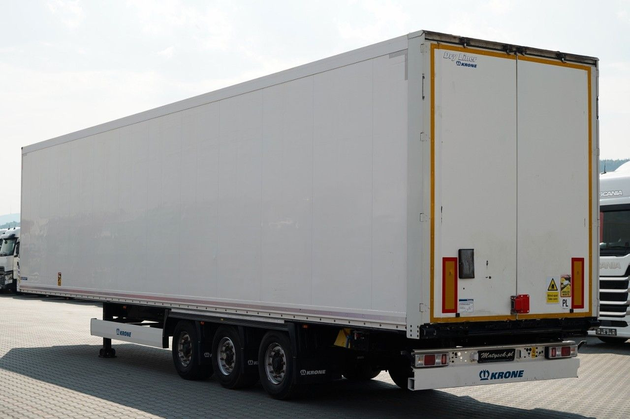 Krone / KONTENER / DOPPELSTOCK / PO KONTRAKCIE SERWIS - Félpótkocsi hűtős: 5 kép. Krone / KONTENER / DOPPELSTOCK / PO KONTRAKCIE SERWIS - Félpótkocsi hűtős: 5 kép.