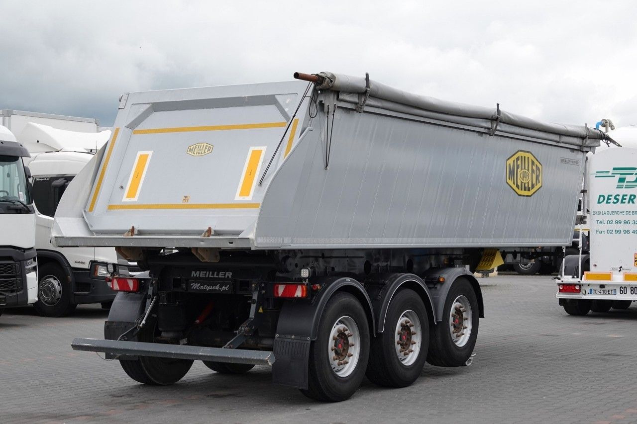Meiller KIPPER / WYWROTKA / 24 m3 / ALUMINIOWA / TYŁ K - Félpótkocsi billenőplatós: 4 kép. Meiller KIPPER / WYWROTKA / 24 m3 / ALUMINIOWA / TYŁ K - Félpótkocsi billenőplatós: 4 kép.
