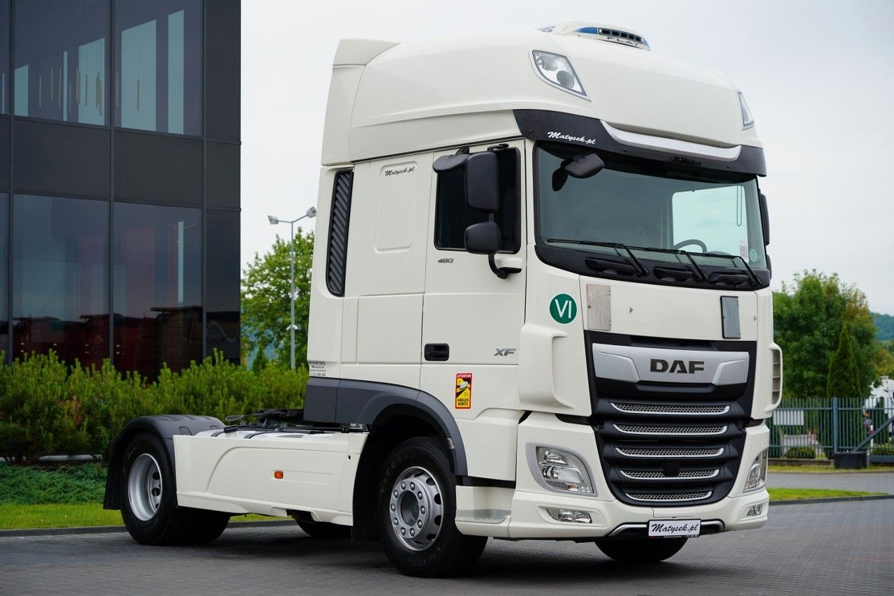DAF XF 480 / I-PARK COOL/ 2021 ROK / OPONY 100% / SS - Nyergesvontató: 1 kép. DAF XF 480 / I-PARK COOL/ 2021 ROK / OPONY 100% / SS - Nyergesvontató: 1 kép.