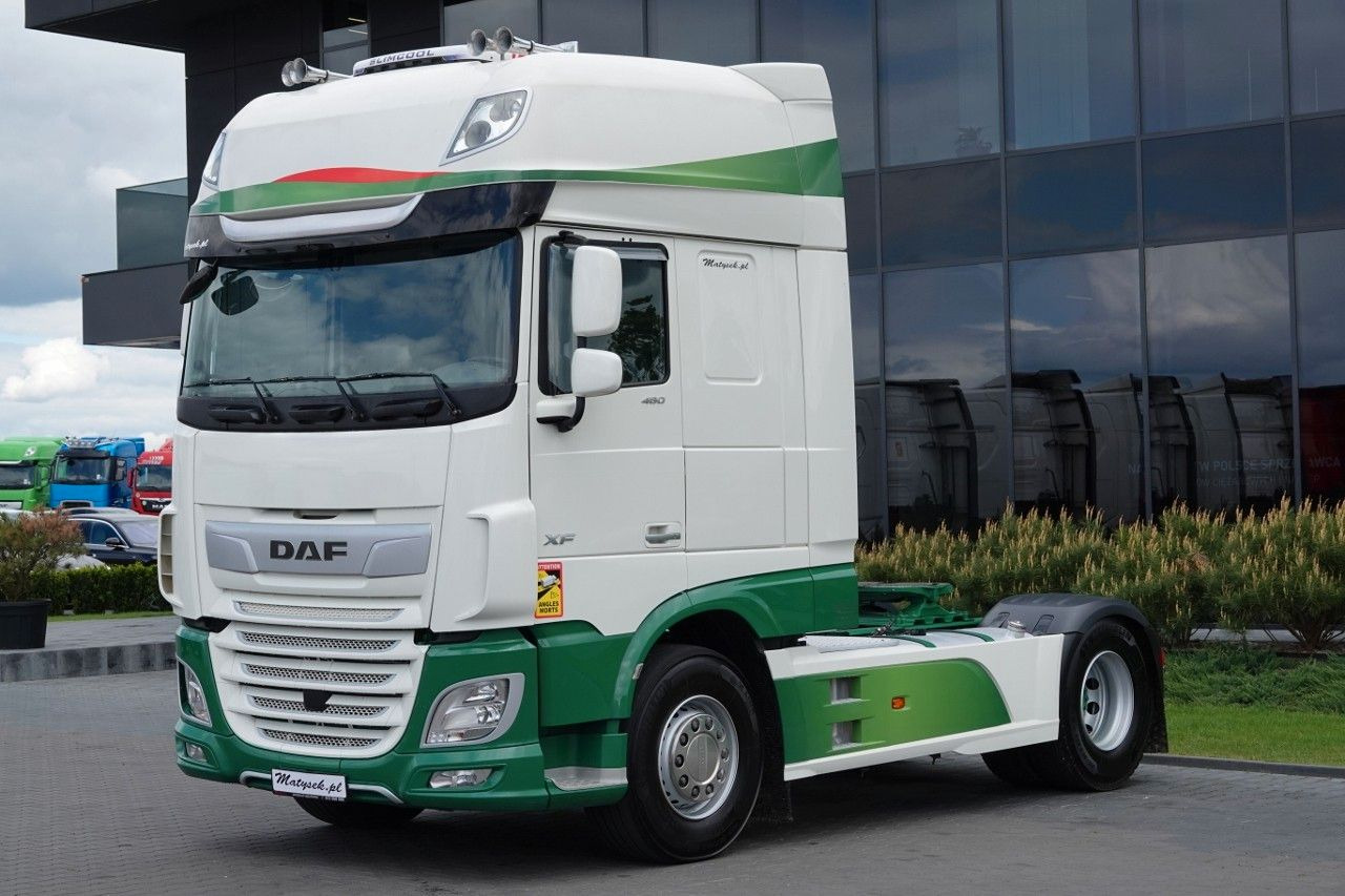 DAF XF 480 / I-PARK COOL / SSC / PO KONTRAKCIE SERWI - Nyergesvontató: 1 kép. DAF XF 480 / I-PARK COOL / SSC / PO KONTRAKCIE SERWI - Nyergesvontató: 1 kép.