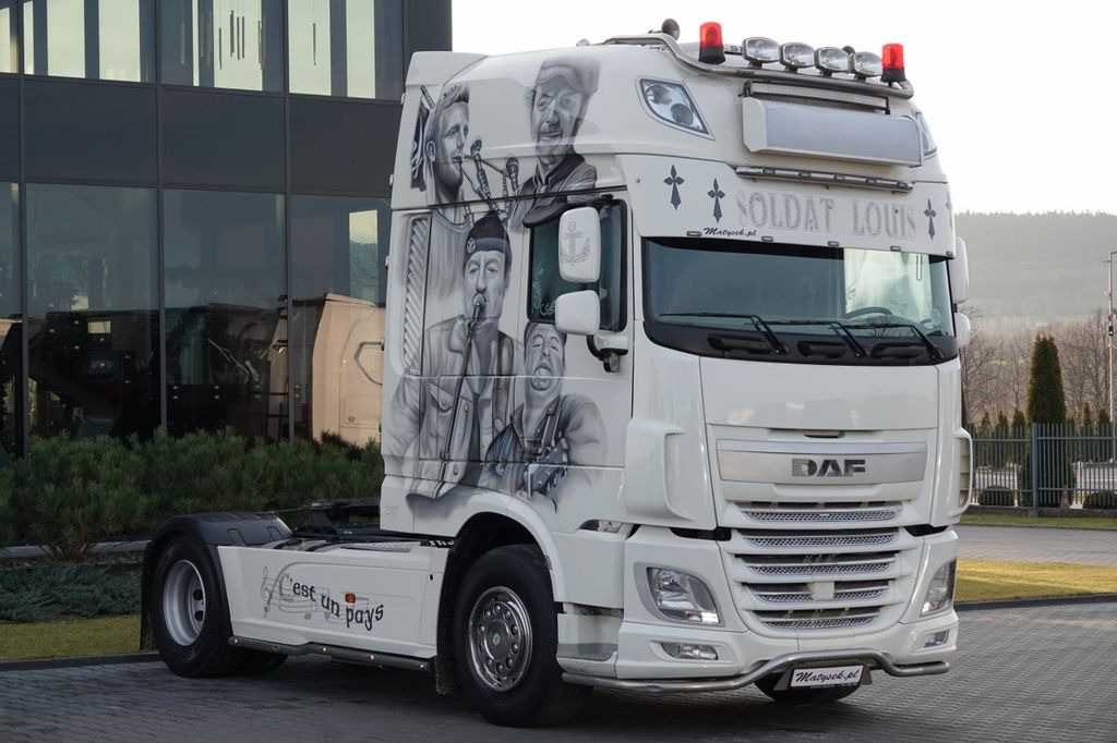 DAF XF 510 / RETARDER / BOGATA WERSJA / DUŻE NAVI / - Nyergesvontató: 1 kép. DAF XF 510 / RETARDER / BOGATA WERSJA / DUŻE NAVI / - Nyergesvontató: 1 kép.