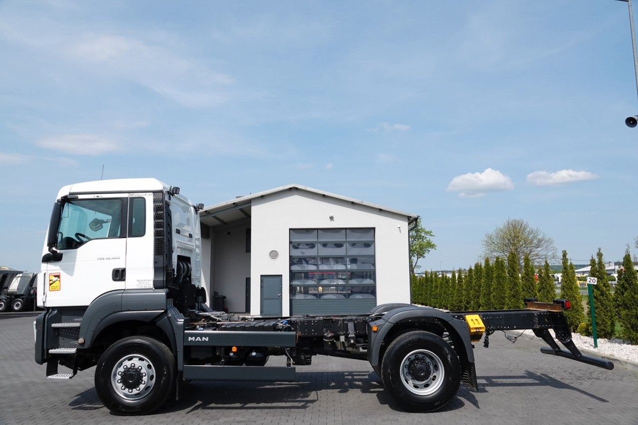 MAN TGS 18.420 / 4X4 / RAMA DŁ. 5,6 M / NAVI / DO Z - Nyergesvontató: 2 kép. MAN TGS 18.420 / 4X4 / RAMA DŁ. 5,6 M / NAVI / DO Z - Nyergesvontató: 2 kép.