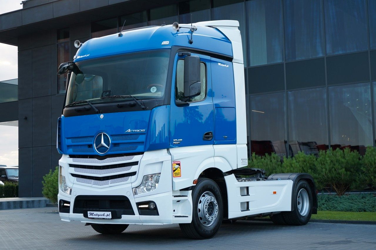 Mercedes-Benz ACTROS 1848 / HYDRAULIKA / STREAM SPACE / FLEETB - Nyergesvontató: 1 kép. Mercedes-Benz ACTROS 1848 / HYDRAULIKA / STREAM SPACE / FLEETB - Nyergesvontató: 1 kép.