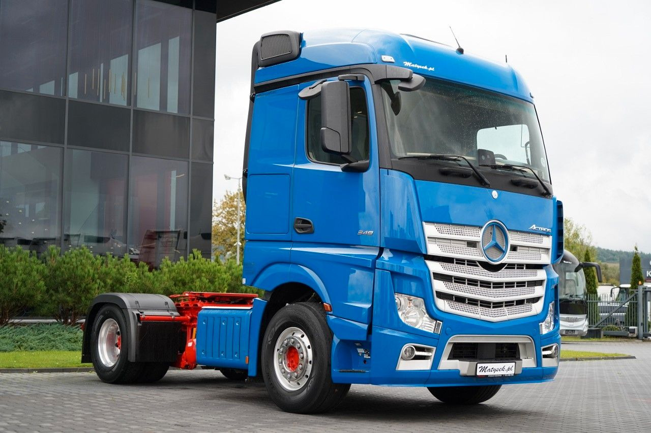 Mercedes-Benz ACTROS 1848 / STREAM SPACE / 2019 / ALUFELGI / P - Nyergesvontató: 4 kép. Mercedes-Benz ACTROS 1848 / STREAM SPACE / 2019 / ALUFELGI / P - Nyergesvontató: 4 kép.