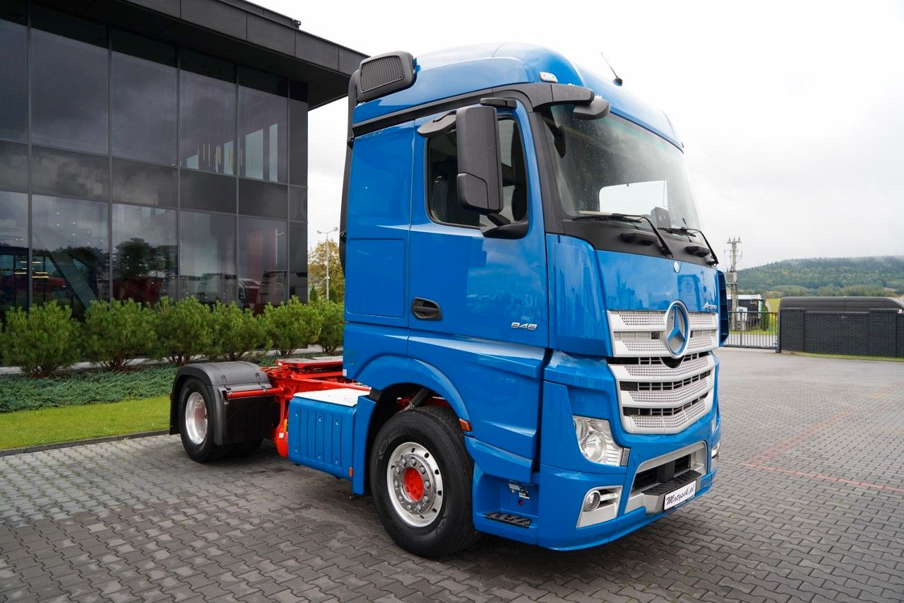 Mercedes-Benz ACTROS 1848 / STREAM SPACE / 2019 / ALUFELGI / P - Nyergesvontató: 5 kép. Mercedes-Benz ACTROS 1848 / STREAM SPACE / 2019 / ALUFELGI / P - Nyergesvontató: 5 kép.
