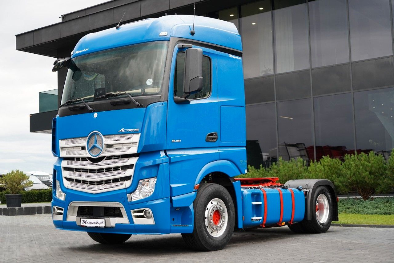 Mercedes-Benz ACTROS 1848 / STREAM SPACE / 2019 / ALUFELGI / P - Nyergesvontató: 1 kép. Mercedes-Benz ACTROS 1848 / STREAM SPACE / 2019 / ALUFELGI / P - Nyergesvontató: 1 kép.