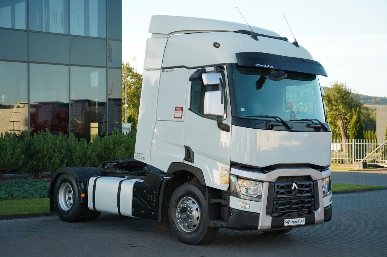 Renault T 460 / HYDRAULIKA DWUOBWODOWA / RETARDER / SPRO - Nyergesvontató: 1 kép. Renault T 460 / HYDRAULIKA DWUOBWODOWA / RETARDER / SPRO - Nyergesvontató: 1 kép.