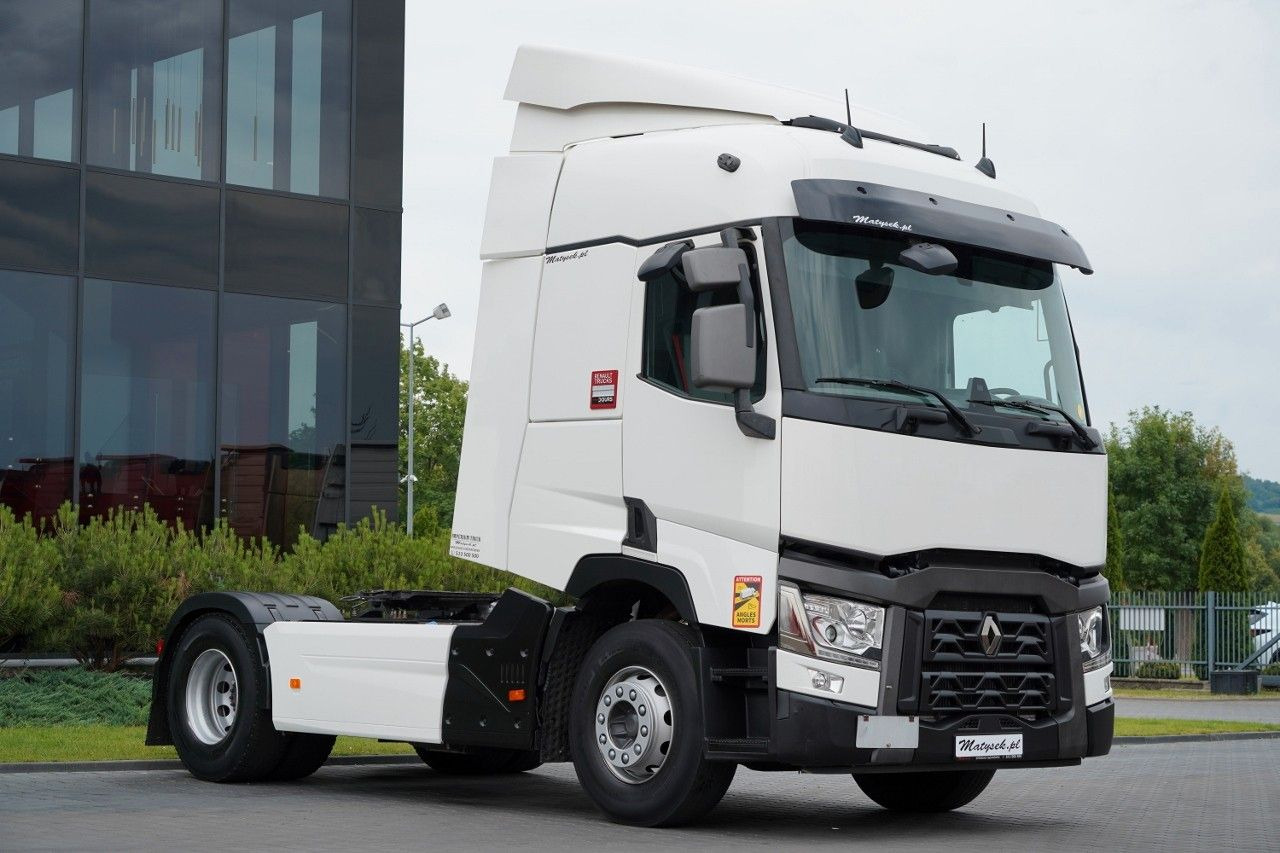 Renault T 460 /I-PARK COOL / PO KONTRAKCIE SERWISOWYM - Nyergesvontató: 2 kép. Renault T 460 /I-PARK COOL / PO KONTRAKCIE SERWISOWYM - Nyergesvontató: 2 kép.