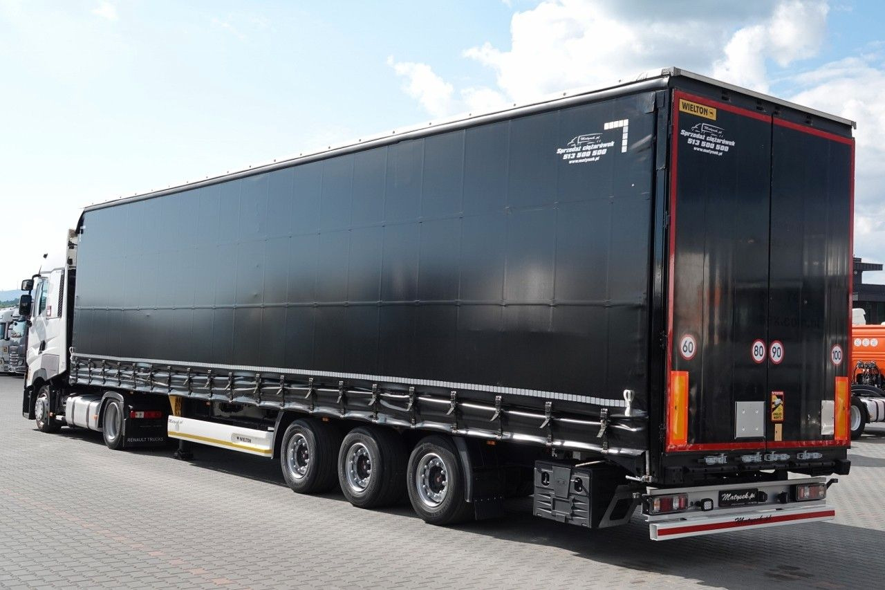 Renault T 480 / LOWDECK / 2021 ROK / KLIMA POSTOJOWA / H - Nyergesvontató: 2 kép. Renault T 480 / LOWDECK / 2021 ROK / KLIMA POSTOJOWA / H - Nyergesvontató: 2 kép.