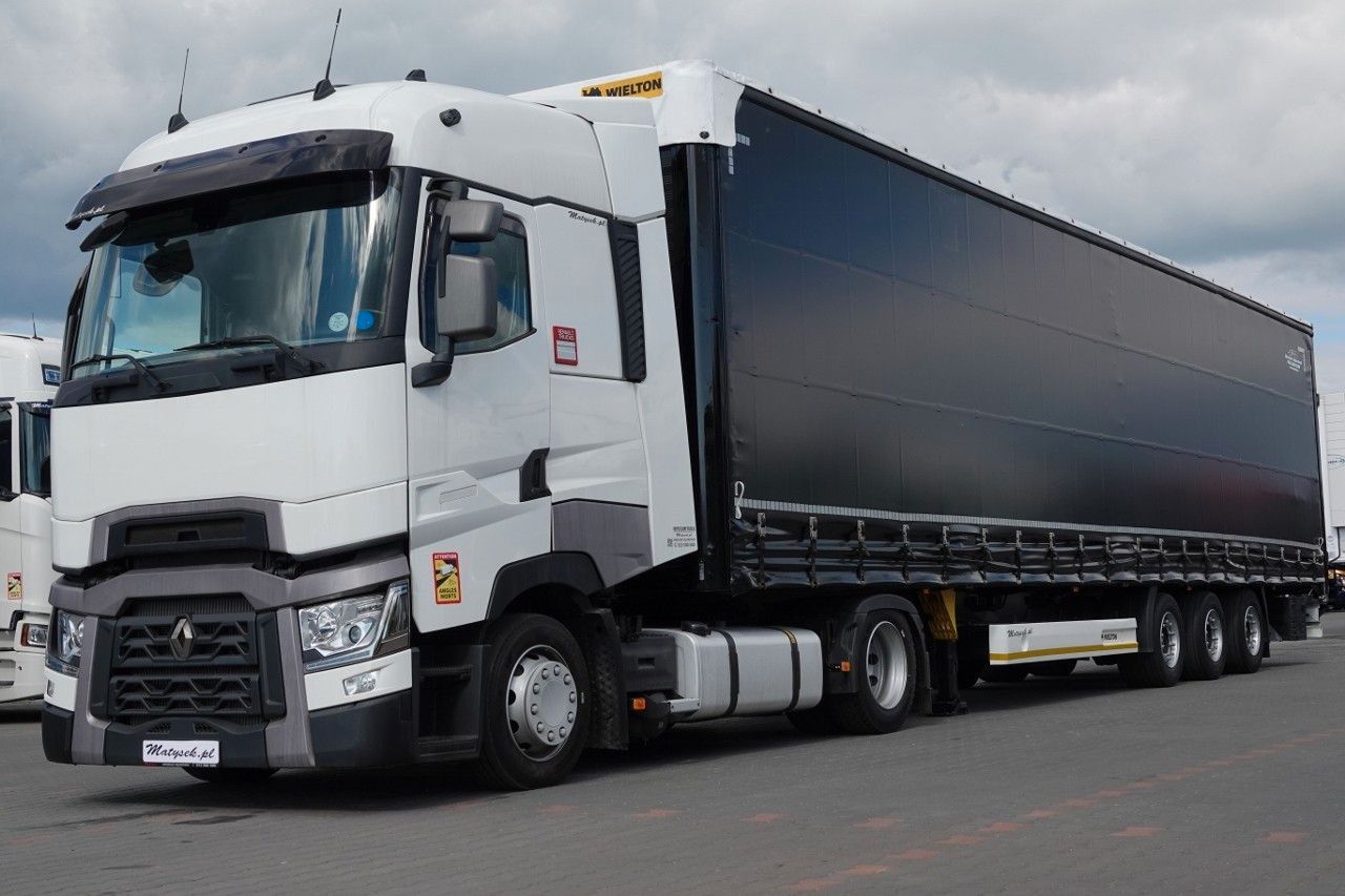 Renault T 480 / LOWDECK / 2021 ROK / KLIMA POSTOJOWA / H - Nyergesvontató: 1 kép. Renault T 480 / LOWDECK / 2021 ROK / KLIMA POSTOJOWA / H - Nyergesvontató: 1 kép.