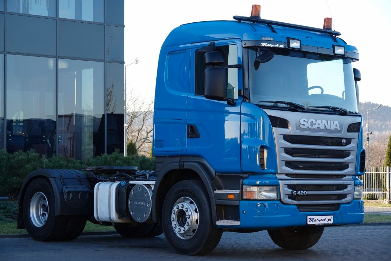 Scania G 420 / RETARDER / HYDRAULIKA / NISKA KABINA / Scania G 420 / RETARDER / HYDRAULIKA / NISKA KABINA / E - Nyergesvontató: 1 kép. Scania G 420 / RETARDER / HYDRAULIKA / NISKA KABINA / Scania G 420 / RETARDER / HYDRAULIKA / NISKA KABINA / E - Nyergesvontató: 1 kép.