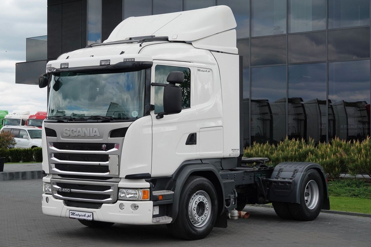 Scania G 450 / RETARDER / NISKA KABINA / SPROWADZONA - Nyergesvontató: 2 kép. Scania G 450 / RETARDER / NISKA KABINA / SPROWADZONA - Nyergesvontató: 2 kép.