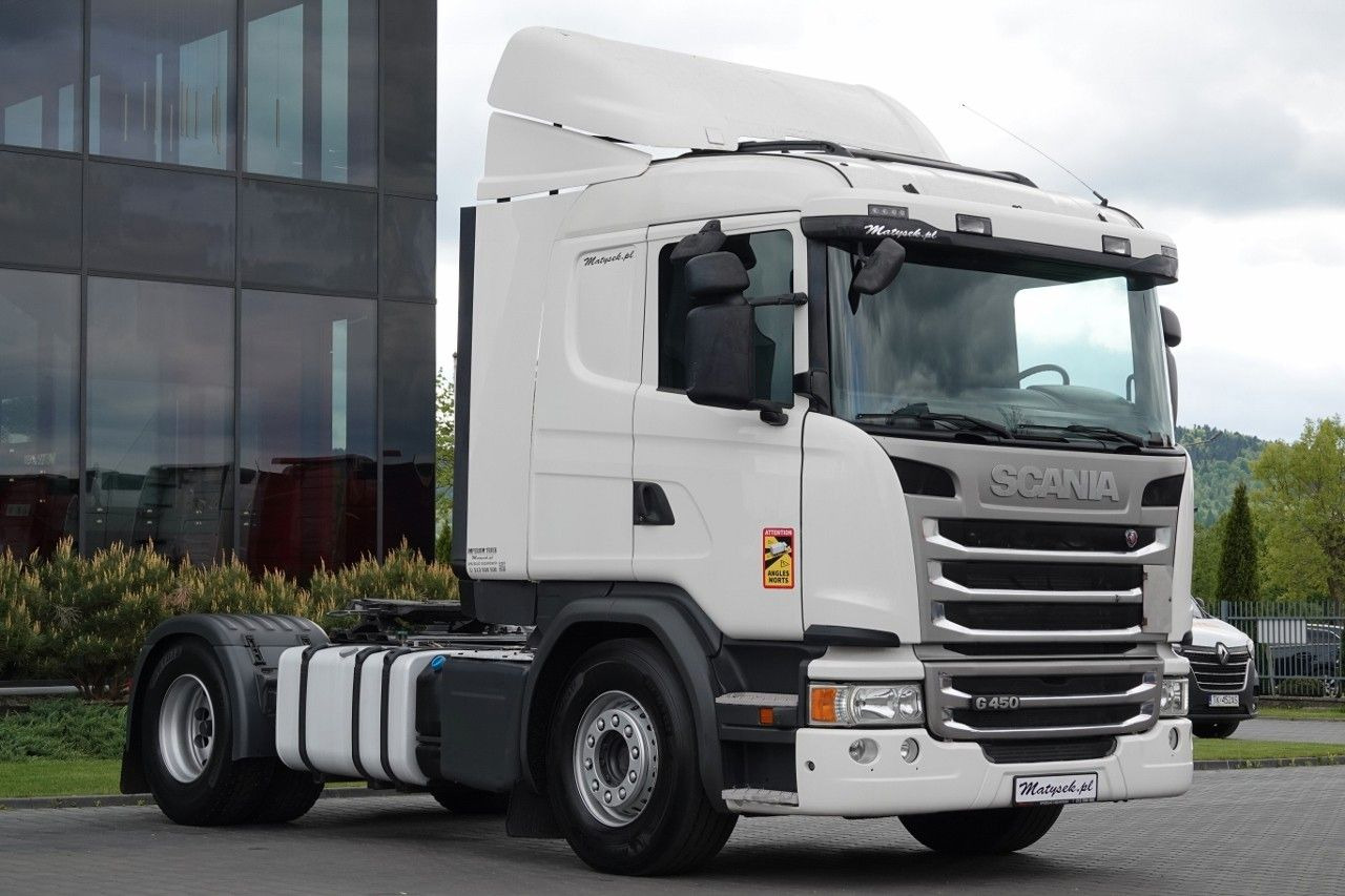Scania G 450 / RETARDER / NISKA KABINA / SPROWADZONA - Nyergesvontató: 1 kép. Scania G 450 / RETARDER / NISKA KABINA / SPROWADZONA - Nyergesvontató: 1 kép.