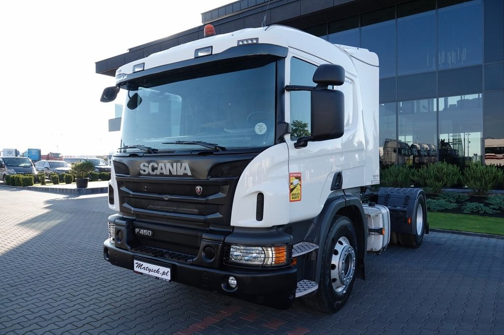 Nyergesvontató Scania P 450 / RETARDER / NISKA KABINA / WYSOKO ZAWIESZ: 6 kép.