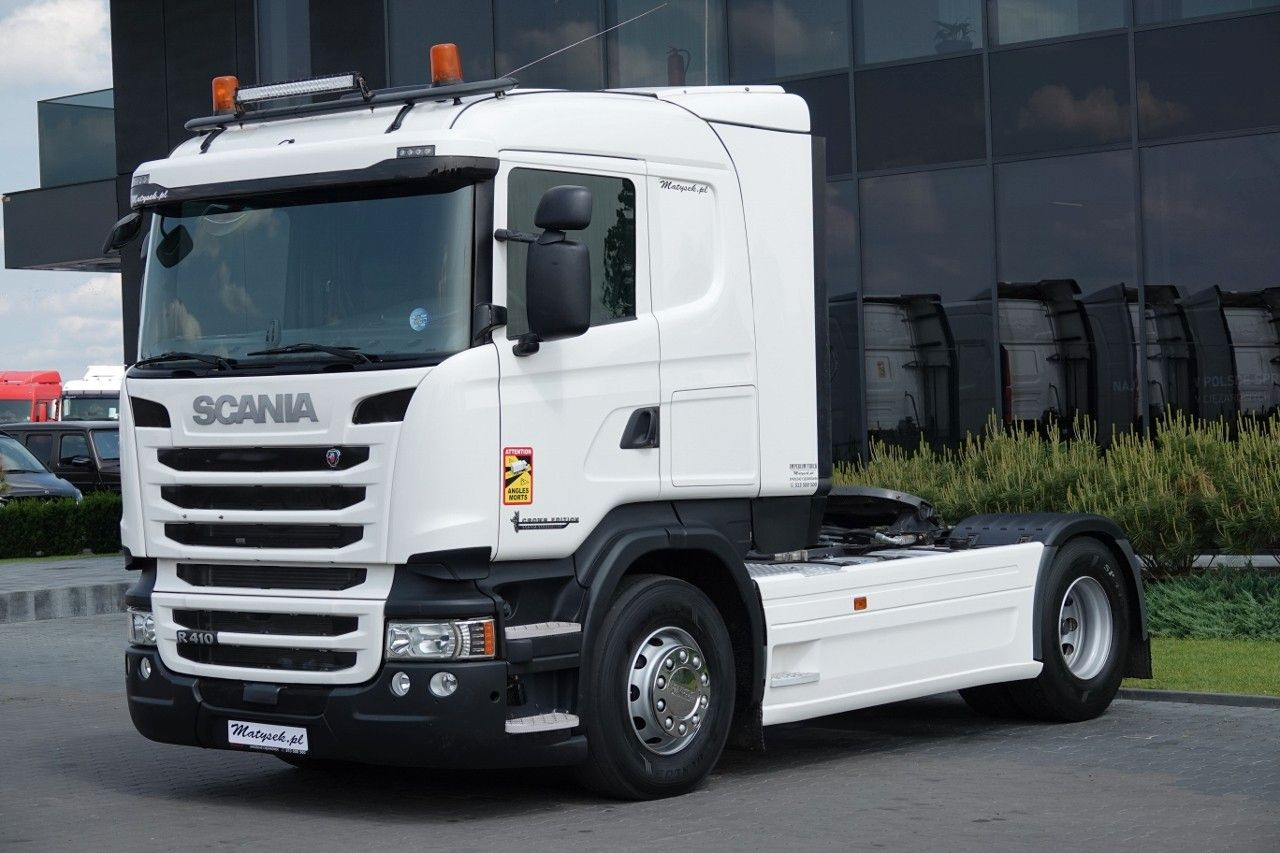 Scania R 410 / HYDRAULIKA / RETARDER / CROWN EDITION - Nyergesvontató: 1 kép. Scania R 410 / HYDRAULIKA / RETARDER / CROWN EDITION - Nyergesvontató: 1 kép.