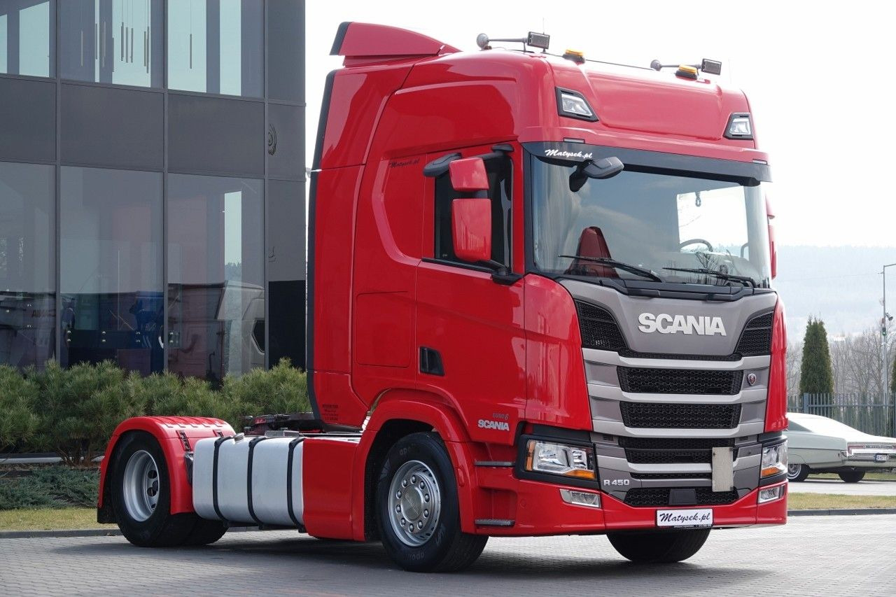 Scania R 450 / OPONY 100% / 2021 / PO ZŁOTYM KONTRAKCIE - Nyergesvontató: 4 kép. Scania R 450 / OPONY 100% / 2021 / PO ZŁOTYM KONTRAKCIE - Nyergesvontató: 4 kép.
