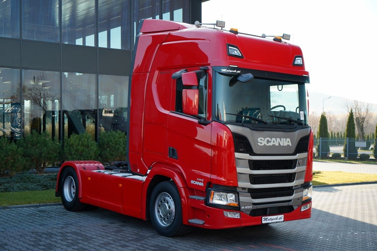 Scania R 450 / OPONY 100% - Nyergesvontató: 2 kép. Scania R 450 / OPONY 100% - Nyergesvontató: 2 kép.