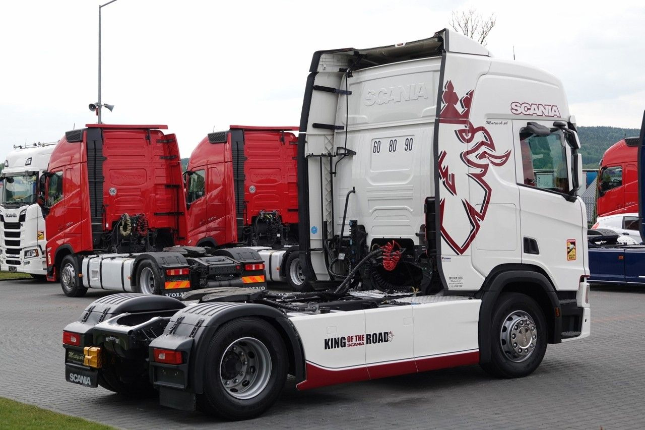 Scania R 450 / RETARDER / FULL AIRMATIC / HYDRAULIKA do - Nyergesvontató: 5 kép. Scania R 450 / RETARDER / FULL AIRMATIC / HYDRAULIKA do - Nyergesvontató: 5 kép.
