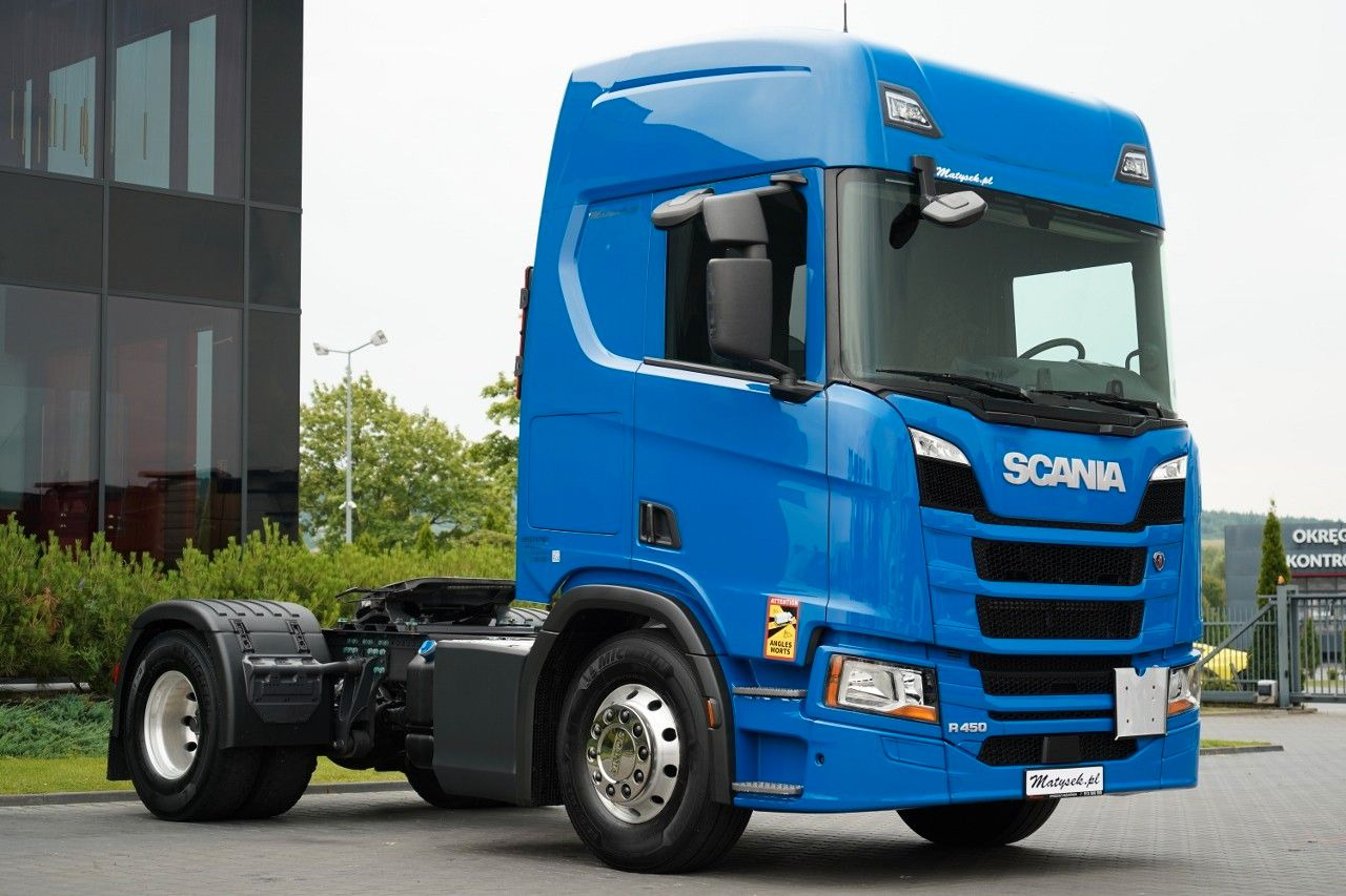 Scania R 450 / RETARDER / PEŁNY ADR / I-PARK COOL / 202 - Nyergesvontató: 2 kép. Scania R 450 / RETARDER / PEŁNY ADR / I-PARK COOL / 202 - Nyergesvontató: 2 kép.
