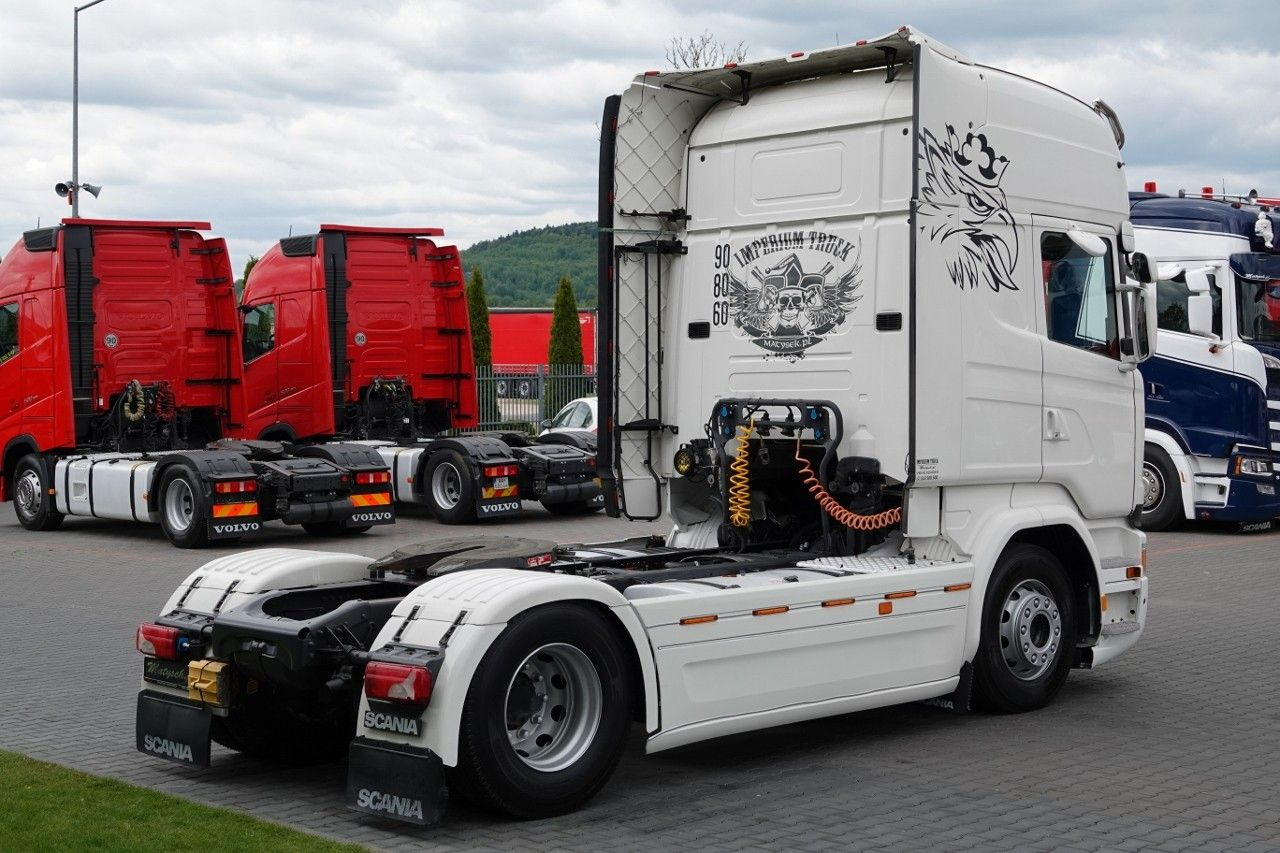 Scania R 490 / TOPLINE / RETARDER / FULL AIRMATIC / I- - Nyergesvontató: 5 kép. Scania R 490 / TOPLINE / RETARDER / FULL AIRMATIC / I- - Nyergesvontató: 5 kép.