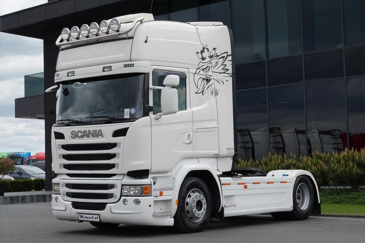 Scania R 490 / TOPLINE / RETARDER / FULL AIRMATIC / I- - Nyergesvontató: 1 kép. Scania R 490 / TOPLINE / RETARDER / FULL AIRMATIC / I- - Nyergesvontató: 1 kép.