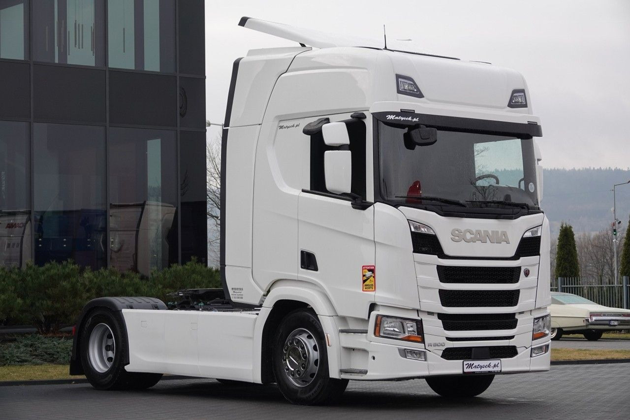 Scania R 500 / RETARDER / 2021 ROK / PO KONTRAKCIE SER - Nyergesvontató: 2 kép. Scania R 500 / RETARDER / 2021 ROK / PO KONTRAKCIE SER - Nyergesvontató: 2 kép.