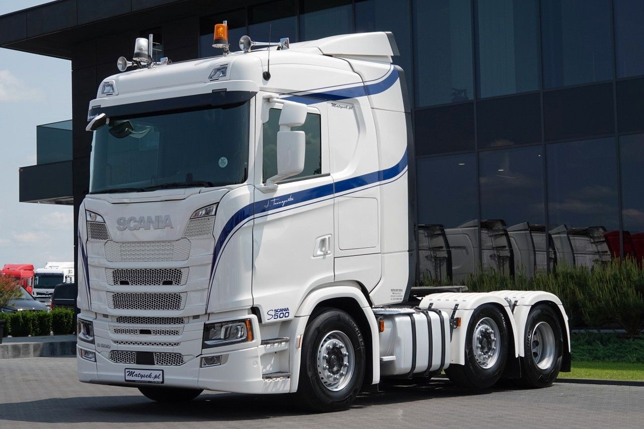 Scania S 500 / 6x2 / PUSHER / RETARDER / I-PARK COOL / - Nyergesvontató: 1 kép. Scania S 500 / 6x2 / PUSHER / RETARDER / I-PARK COOL / - Nyergesvontató: 1 kép.