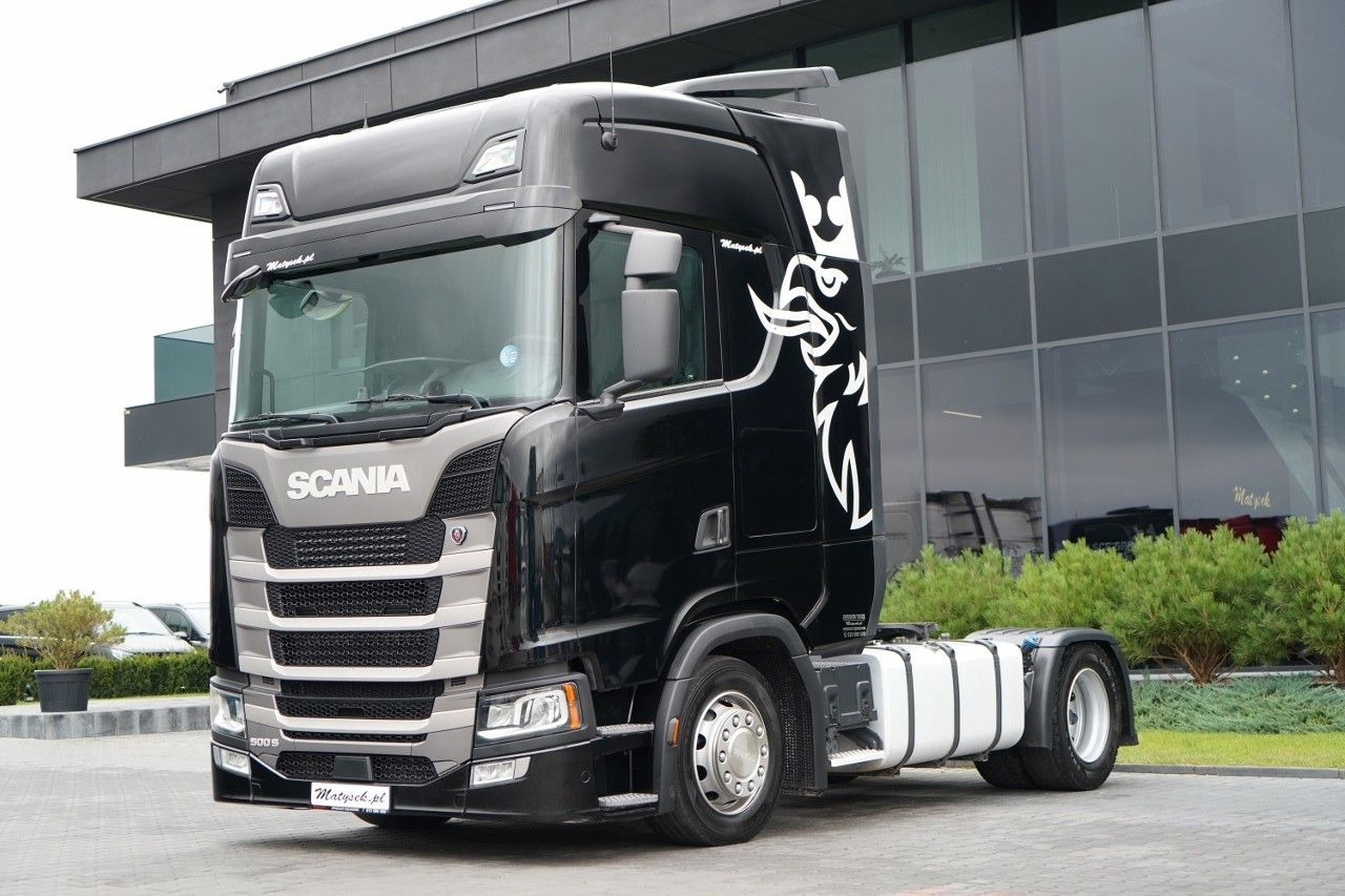 Scania S 500 / MEGA / RETARDER / LOW DECK / I-PARK COOL - Nyergesvontató: 4 kép. Scania S 500 / MEGA / RETARDER / LOW DECK / I-PARK COOL - Nyergesvontató: 4 kép.