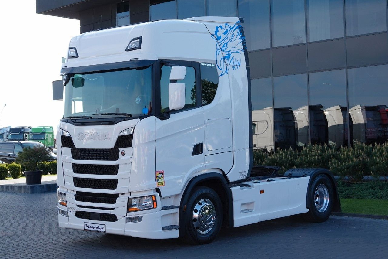 Scania S 500 / RETARDER / FULL AIRMATIC / I-PARK COOL - Nyergesvontató: 2 kép. Scania S 500 / RETARDER / FULL AIRMATIC / I-PARK COOL - Nyergesvontató: 2 kép.