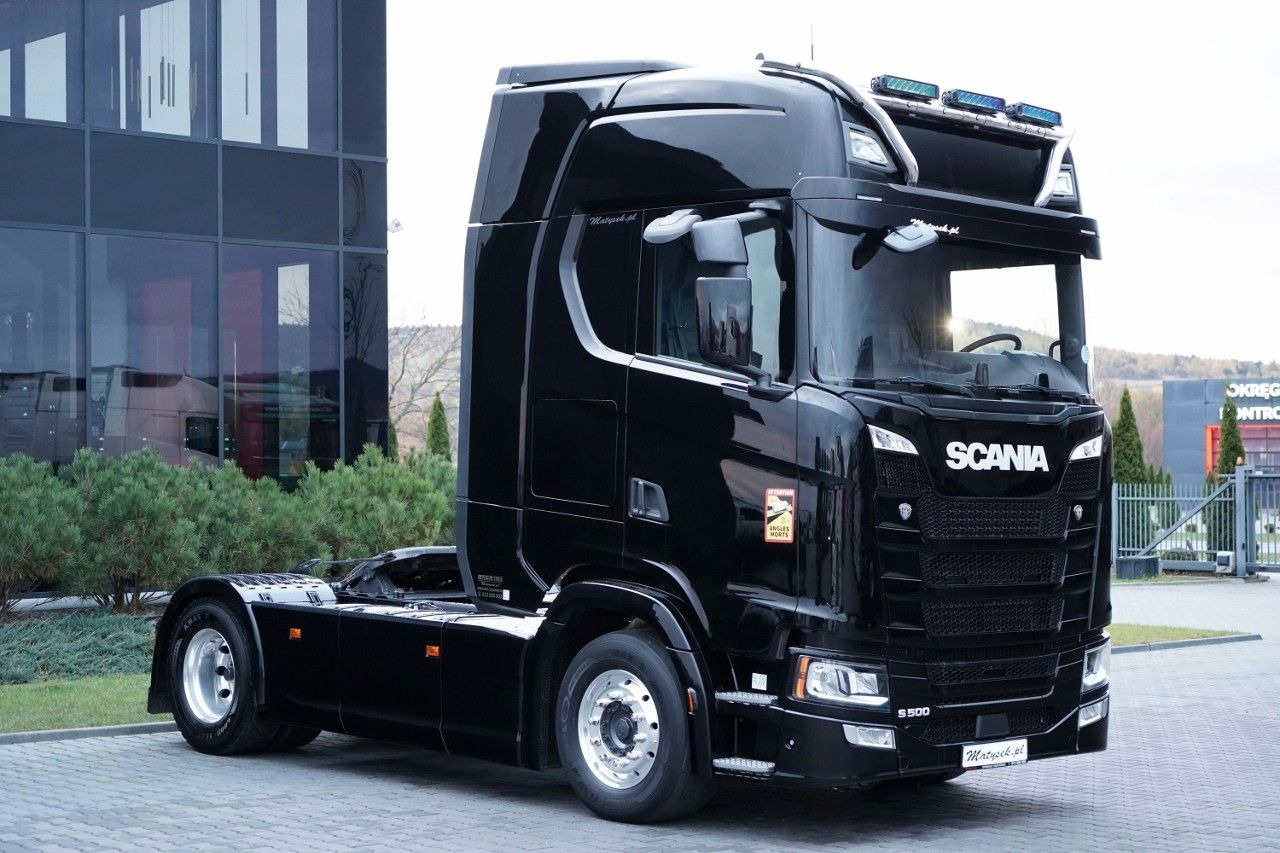 Scania S 500 / RETARDER / I-PARK COOL  / FULL AIRMATIC - Nyergesvontató: 4 kép. Scania S 500 / RETARDER / I-PARK COOL  / FULL AIRMATIC - Nyergesvontató: 4 kép.