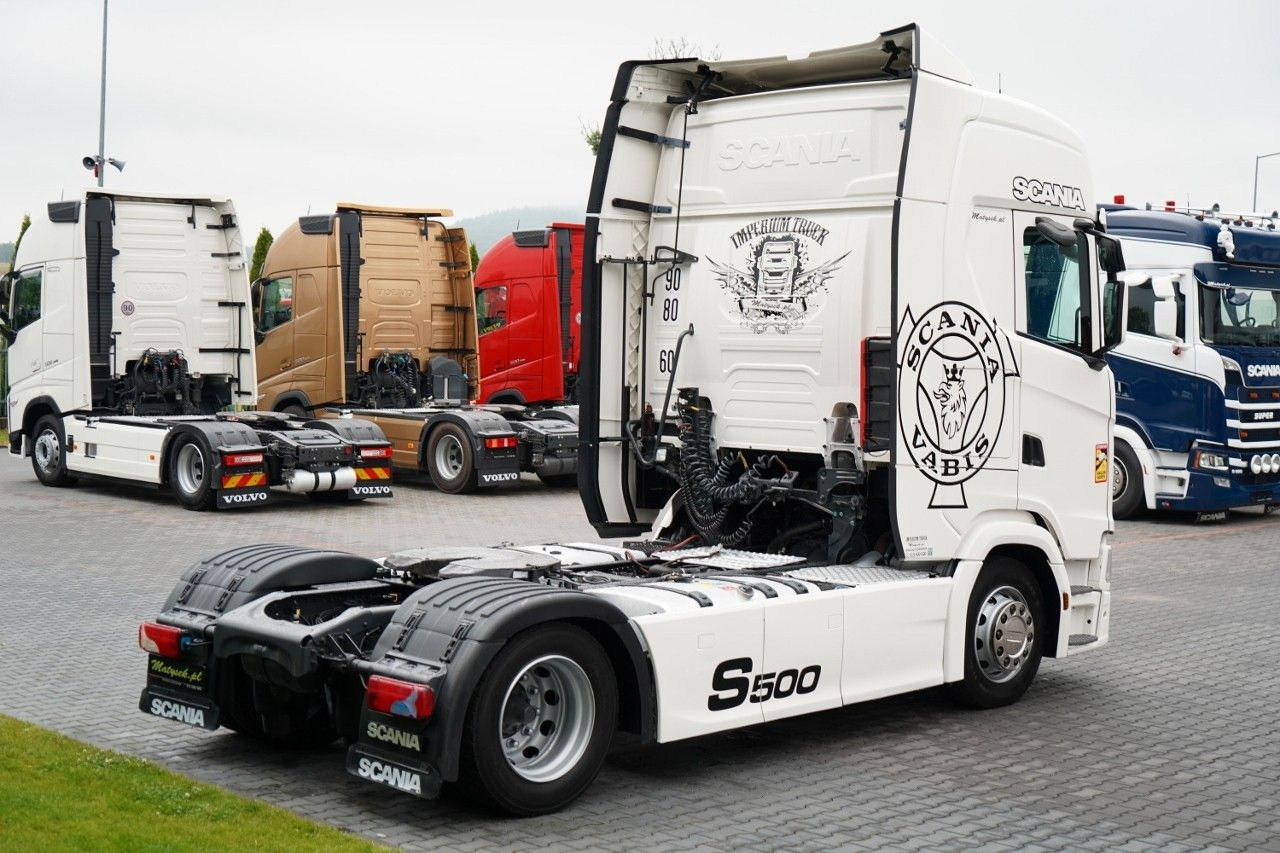 Scania S 500 / RETARDER / I-PARK COOL / OPONY 100% / PO - Nyergesvontató: 5 kép. Scania S 500 / RETARDER / I-PARK COOL / OPONY 100% / PO - Nyergesvontató: 5 kép.