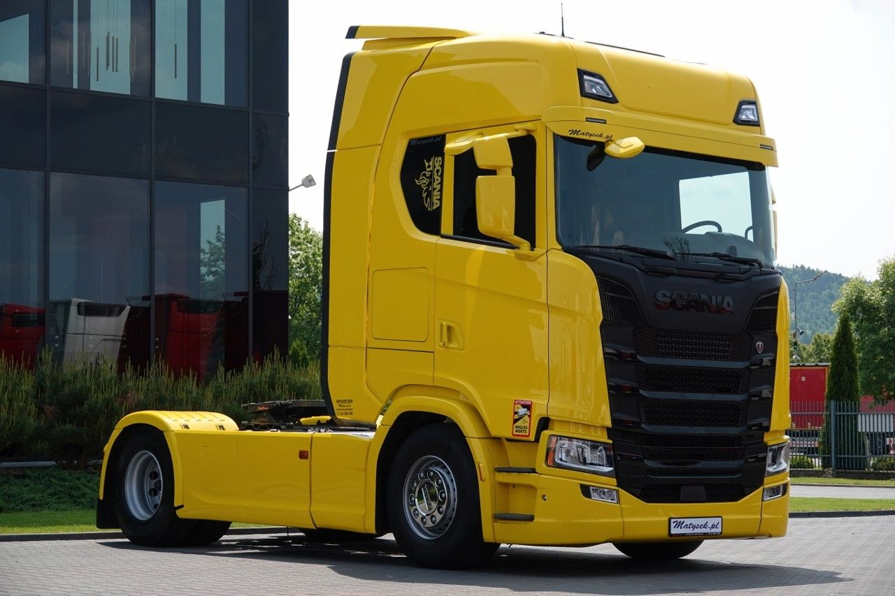 Scania S 500 / RETARDER / I-PARK COOL / OPONY 100% / PO - Nyergesvontató: 4 kép. Scania S 500 / RETARDER / I-PARK COOL / OPONY 100% / PO - Nyergesvontató: 4 kép.