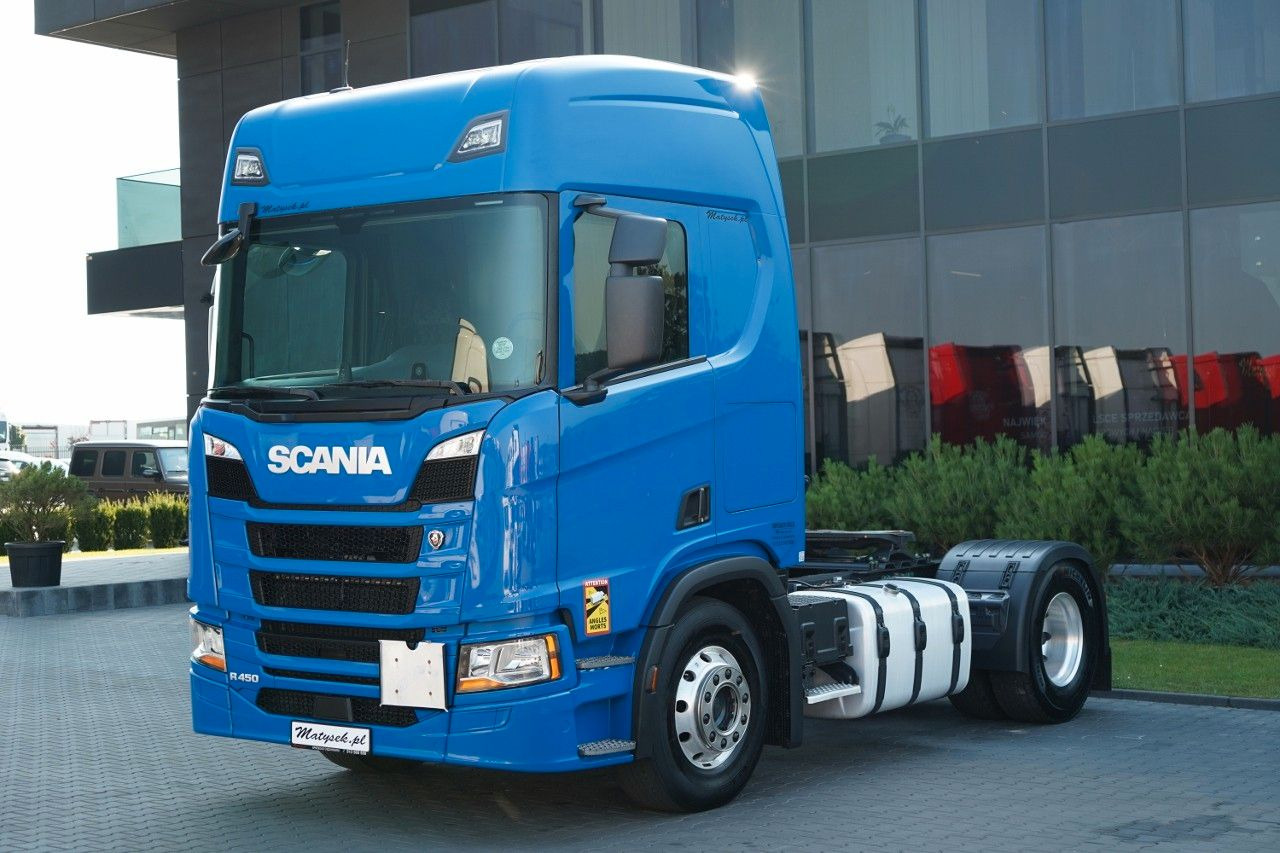 Scania SCANIA R 450 / HYDRAULIKA / PEŁNY ADR / RETARDER - Nyergesvontató: 1 kép. Scania SCANIA R 450 / HYDRAULIKA / PEŁNY ADR / RETARDER - Nyergesvontató: 1 kép.