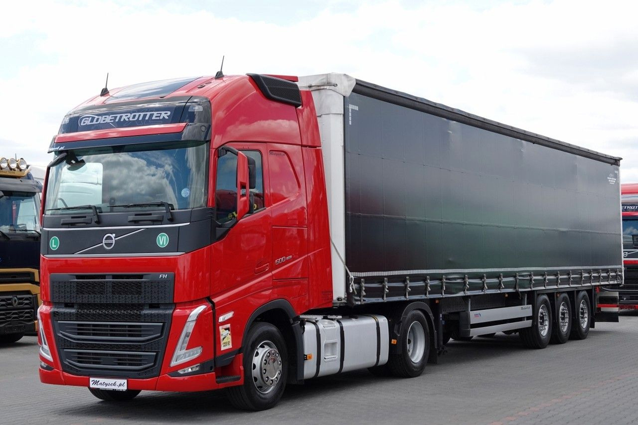 Volvo FH 500 / I-PARK COOL / I-SAVE / ZESTAW /+ SCHMIT - Nyergesvontató: 1 kép. Volvo FH 500 / I-PARK COOL / I-SAVE / ZESTAW /+ SCHMIT - Nyergesvontató: 1 kép.