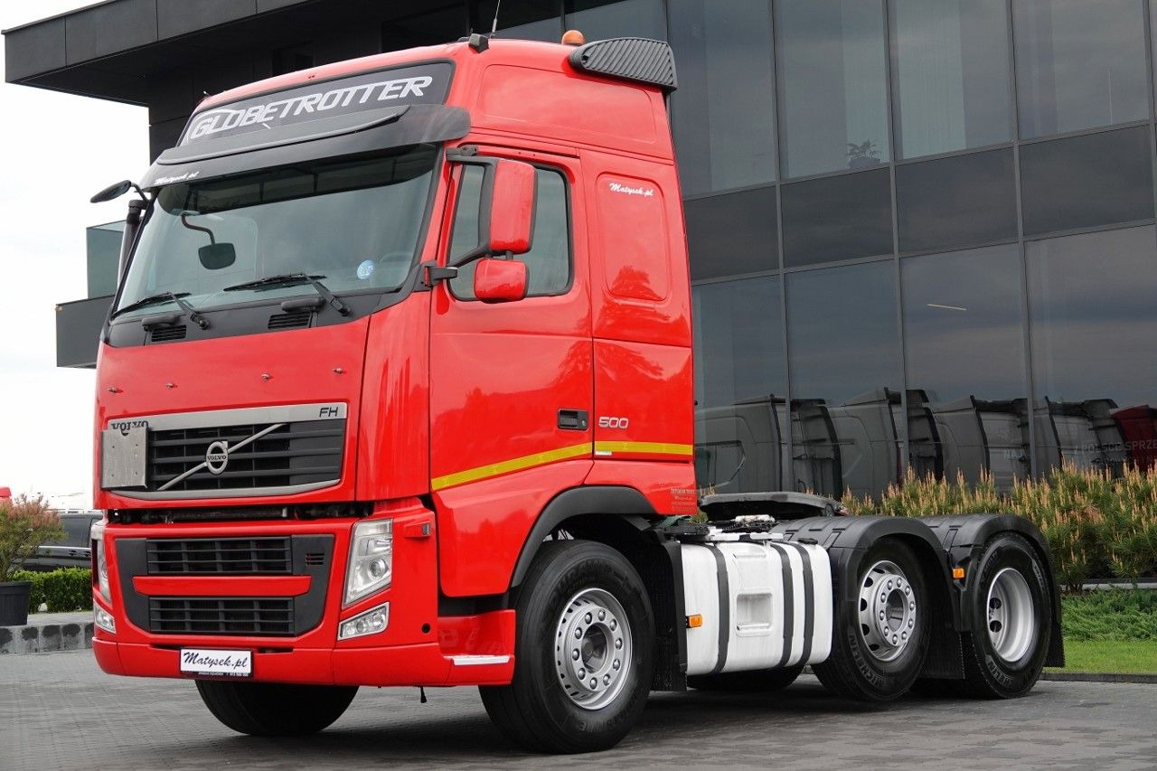 Volvo FH 500 / PUSHER / 3 Osiowy ciągnik siodłowy / P - Nyergesvontató: 1 kép. Volvo FH 500 / PUSHER / 3 Osiowy ciągnik siodłowy / P - Nyergesvontató: 1 kép.