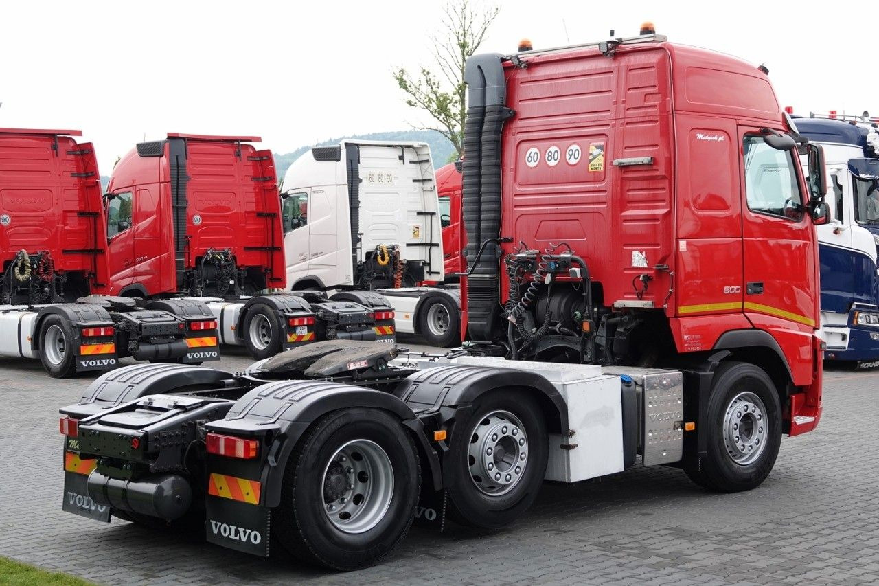 Volvo FH 500 / PUSHER / 3 Osiowy ciągnik siodłowy / P - Nyergesvontató: 5 kép. Volvo FH 500 / PUSHER / 3 Osiowy ciągnik siodłowy / P - Nyergesvontató: 5 kép.
