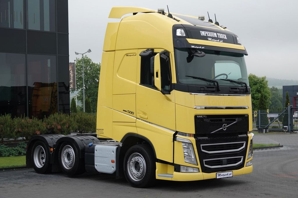 Volvo FH 500/PUSHER/6X2/LOW DEKC/STEERING AXLE/ 56 T ! - Nyergesvontató: 2 kép. Volvo FH 500/PUSHER/6X2/LOW DEKC/STEERING AXLE/ 56 T ! - Nyergesvontató: 2 kép.