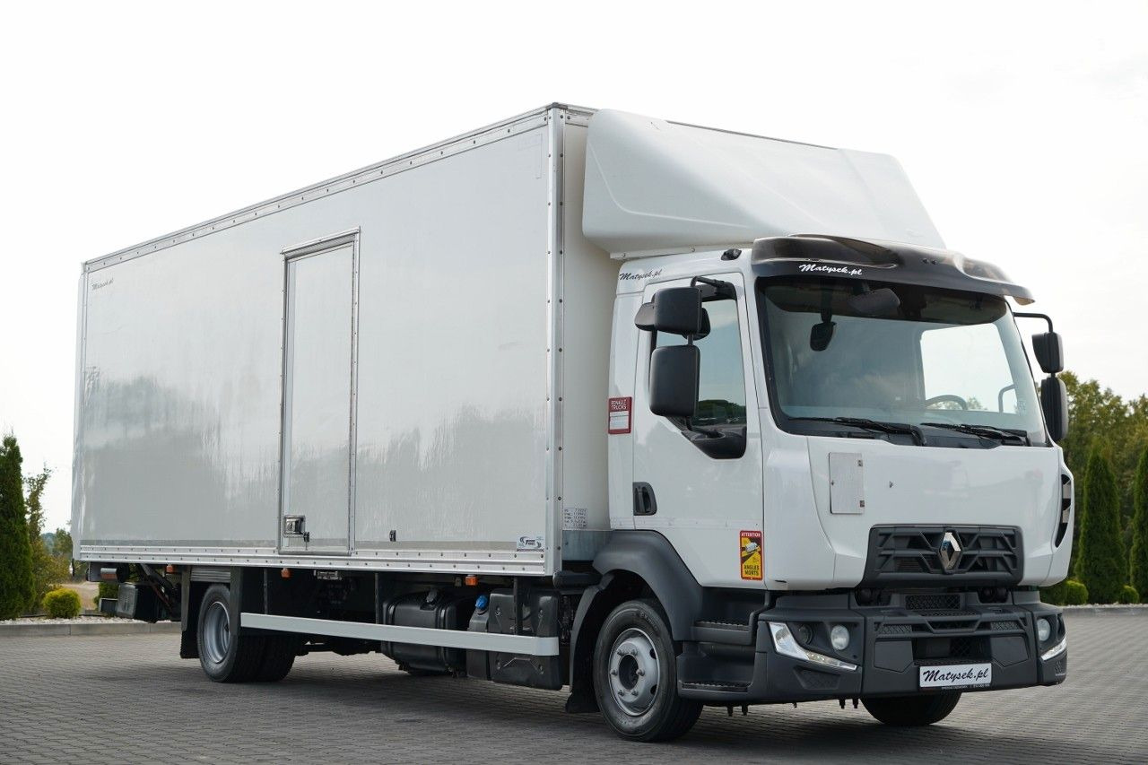 Renault D 210 / 4x2 / KONTENER / 7,5M / WINDA DHOLLANDIA - Dobozos felépítményű teherautó: 1 kép. Renault D 210 / 4x2 / KONTENER / 7,5M / WINDA DHOLLANDIA - Dobozos felépítményű teherautó: 1 kép.