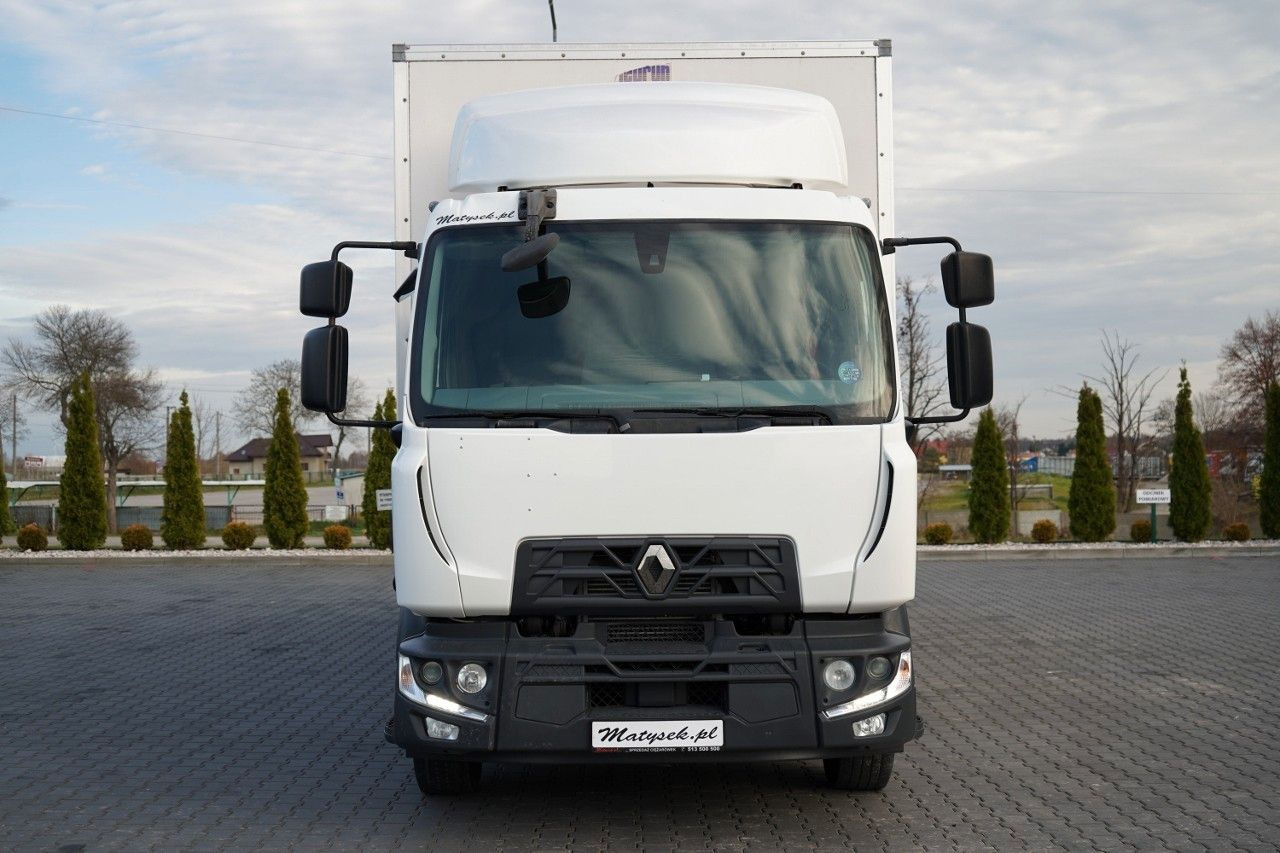 Renault D 210 / 4x2 / KONTENER / 8,6 M / MOCNA PODŁOGA / - Dobozos felépítményű teherautó: 3 kép. Renault D 210 / 4x2 / KONTENER / 8,6 M / MOCNA PODŁOGA / - Dobozos felépítményű teherautó: 3 kép.