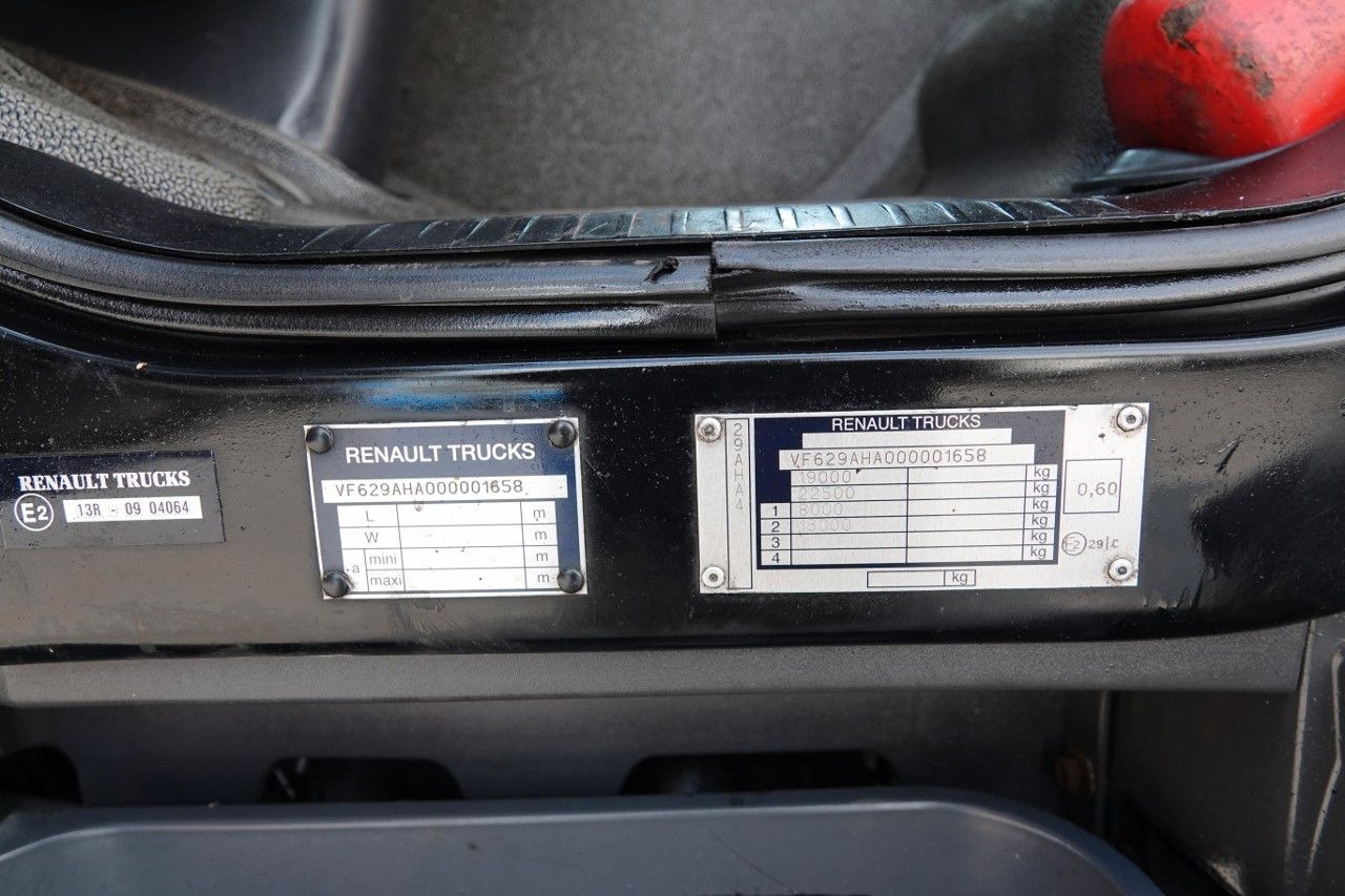Dobozos felépítményű teherautó Renault PREMIUM 280 DXI / KONTENER - 8,9 M / SOLÓWKA /: 18 kép.
